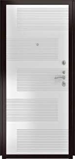 Металлические двери Luxor Термо - ПВХ 185 (10мм, белая эмаль)