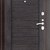 Металлическая дверь Luxor - 37 - Экошпон ЛУ-21 (16мм, венге)