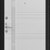 Металлическая дверь Luxor - 37 - A-1 (16мм, белая эмаль)