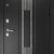 Металлические двери Luxor - 28 - Прямая (16мм, беленый дуб)