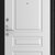 Металлические двери Luxor Термо - Эмаль L-2 (16мм, белая эмаль)