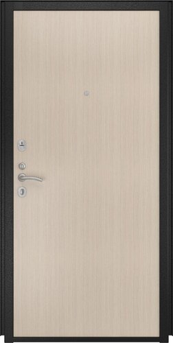 Металлическая дверь Luxor - 35 - Прямая (16мм, беленый дуб)