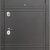 Металлические двери Luxor - 24 - Прямая (16мм, беленый дуб)
