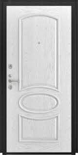 Металлическая дверь Luxor - 37 - Грация (26мм, дуб белая эмаль)