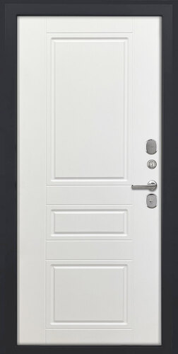 Металлические двери Luxor - 28 - ФЛ-707 (10мм, белый софт)